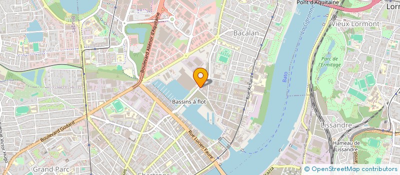 localisation de l'entreprise MONSIEUR PATRICK GUYMARD  BORDEAUX