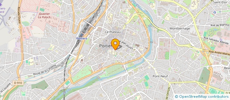 localisation de l'entreprise MONSIEUR PATRICK GUYOT  POITIERS
