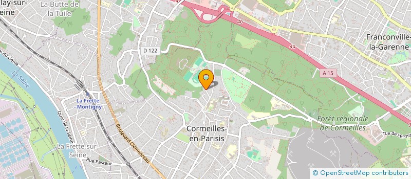 localisation de l'entreprise MONSIEUR PATRICK GYSELMAN à CORMEILLES-EN-PARISIS