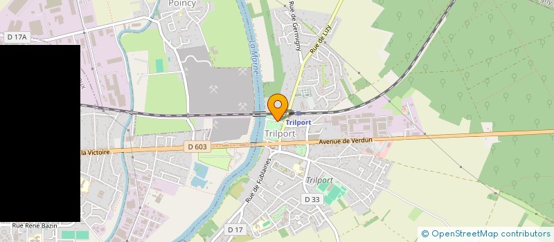 localisation de l'entreprise MONSIEUR  PATRICK HACARD  TRILPORT