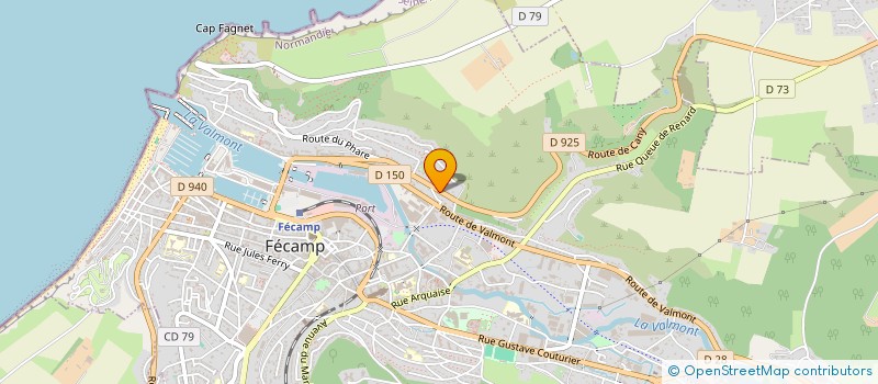 localisation de l'entreprise MONSIEUR PATRICK HACIANE à FECAMP