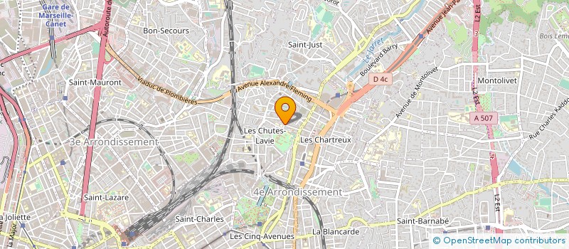 localisation de l'entreprise MONSIEUR PATRICK HAJIAJ à MARSEILLE