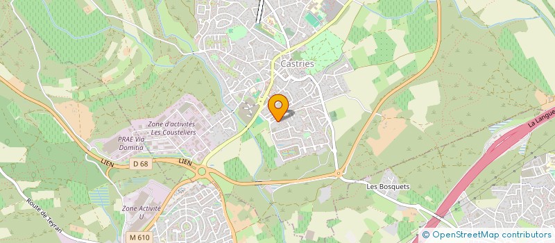 localisation de l'entreprise MONSIEUR PATRICK HALLEY  CASTRIES