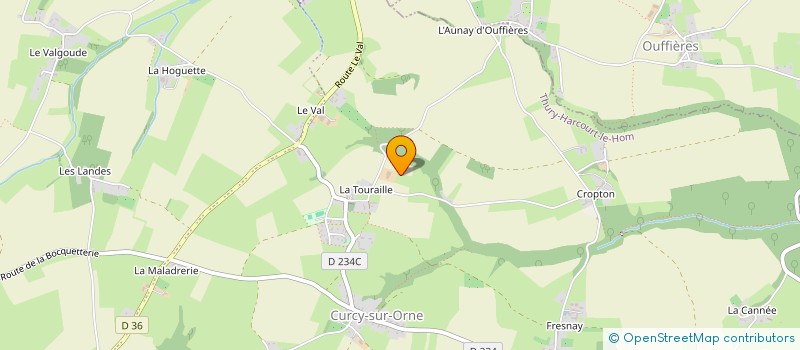 localisation de l'entreprise MONSIEUR PATRICK HAMELIN  TERRES DE DRUANCE