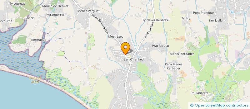 localisation de l'entreprise MONSIEUR PATRICK HAMON  FOUESNANT