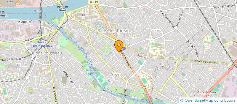 localisation de l'entreprise MONSIEUR PATRICK HAMON  NANTES