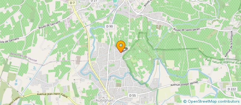 localisation de l'entreprise MONSIEUR PATRICK HAN  AUBIGNAN