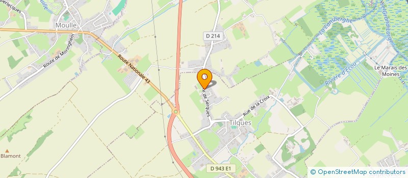 localisation de l'entreprise MONSIEUR PATRICK HANOTEL  SAINT-OMER