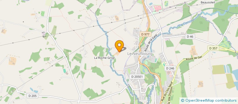 localisation de l'entreprise MONSIEUR PATRICK HARDY  LE NEUFBOURG