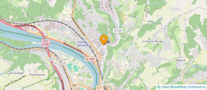 localisation de l'entreprise MONSIEUR PATRICK HARDY à VIENNE