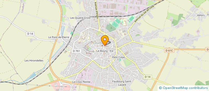 localisation de l'entreprise MONSIEUR PATRICK HASIUK  LOUDUN