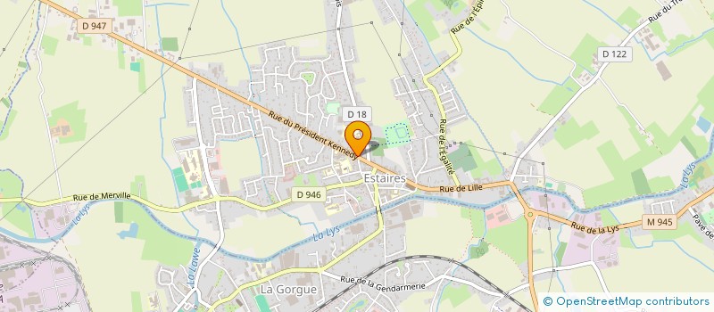 localisation de l'entreprise MONSIEUR PATRICK HAVET  ESTAIRES