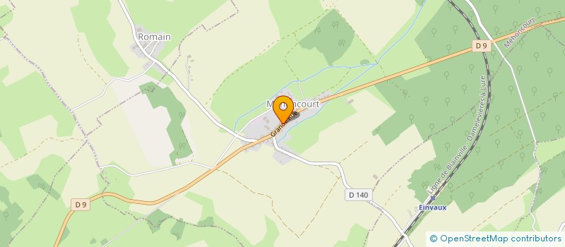 localisation de l'entreprise MONSIEUR PATRICK HAXAIRE  MEHONCOURT