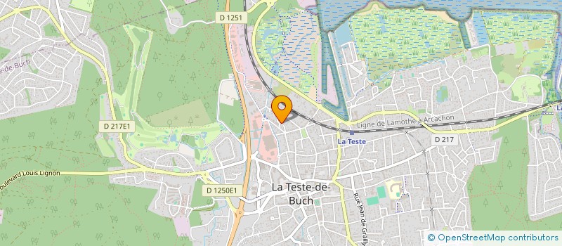 localisation de l'entreprise MONSIEUR PATRICK HAZERA à LA TESTE-DE-BUCH