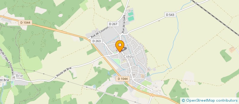 localisation de l'entreprise MONSIEUR PATRICK HEBERT à CREPY
