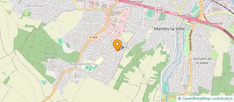 localisation de l'entreprise MONSIEUR PATRICK HEBERT à MAGNANVILLE