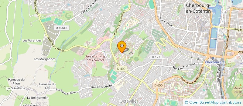 localisation de l'entreprise MONSIEUR PATRICK HEBERT à CHERBOURG-EN-COTENTIN