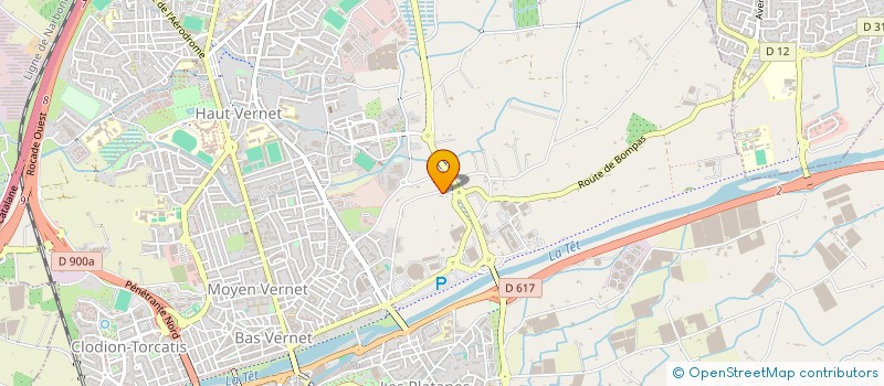 localisation de l'entreprise MONSIEUR PATRICK HEBRARD  PERPIGNAN