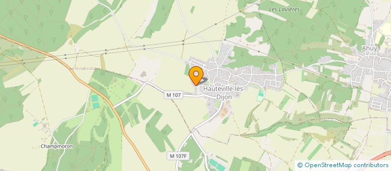 localisation de l'entreprise MONSIEUR PATRICK HECKEL à HAUTEVILLE-LES-DIJON