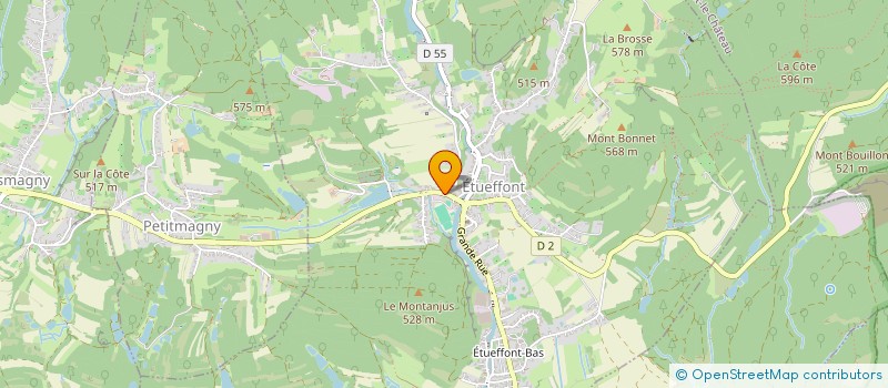 localisation de l'entreprise MONSIEUR PATRICK HEIDET à PETITMAGNY