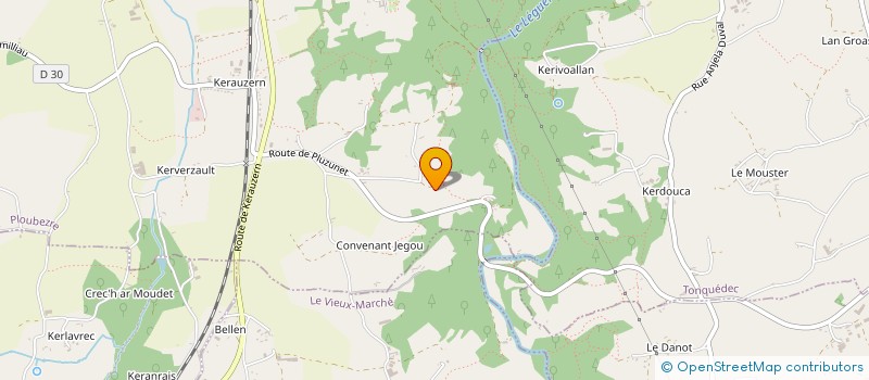 localisation de l'entreprise MONSIEUR PATRICK HEITZMANN  ROSPEZ