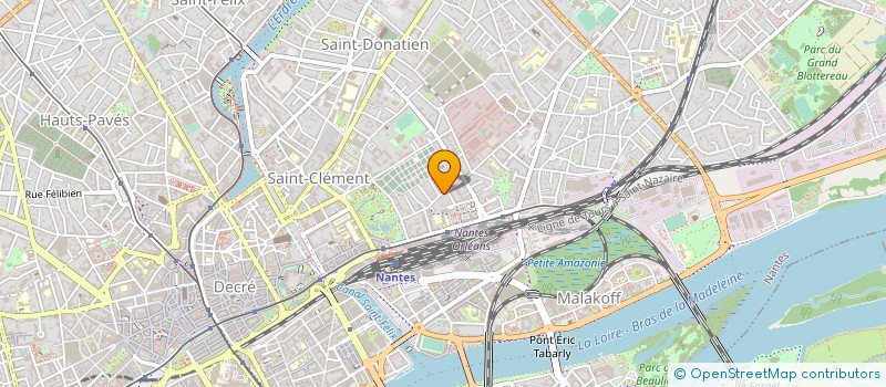 localisation de l'entreprise MONSIEUR PATRICK HELINE à NANTES
