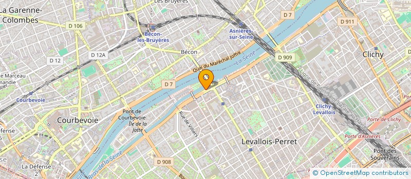 localisation de l'entreprise MONSIEUR PATRICK HENRY à LEVALLOIS-PERRET