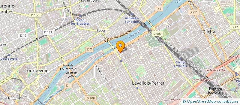 localisation de l'entreprise MONSIEUR PATRICK HENRY à LEVALLOIS-PERRET
