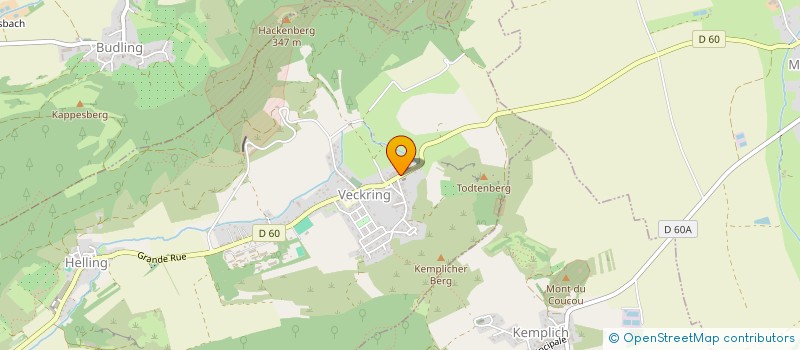 localisation de l'entreprise MONSIEUR PATRICK HERBER  VECKRING