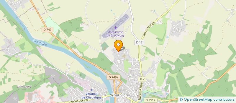 localisation de l'entreprise MONSIEUR PATRICK HERBERT à CHAUVIGNY