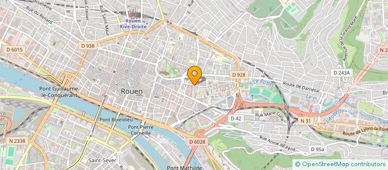 localisation de l'entreprise MONSIEUR PATRICK HERBET à ROUEN