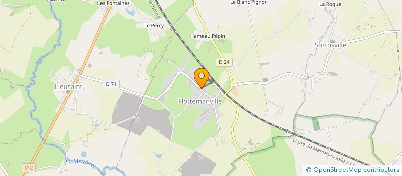 localisation de l'entreprise MONSIEUR PATRICK HERBIN à FLOTTEMANVILLE
