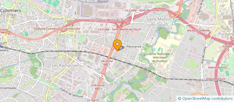 localisation de l'entreprise MONSIEUR PATRICK HERITIER  TOULOUSE