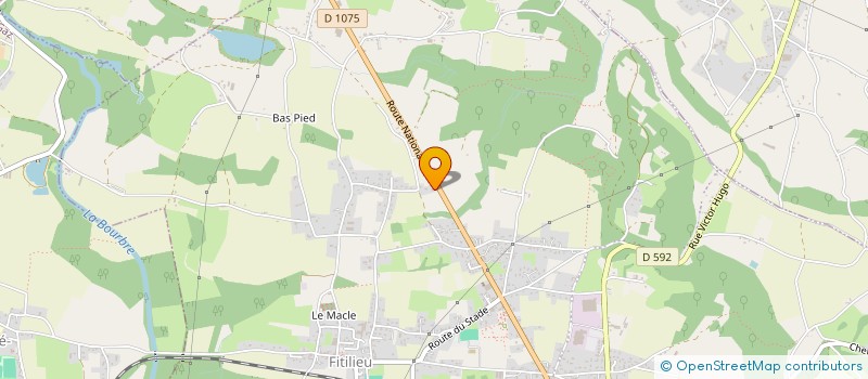 localisation de l'entreprise MONSIEUR PATRICK HERNANDEZ  LES ABRETS-EN-DAUPHINE