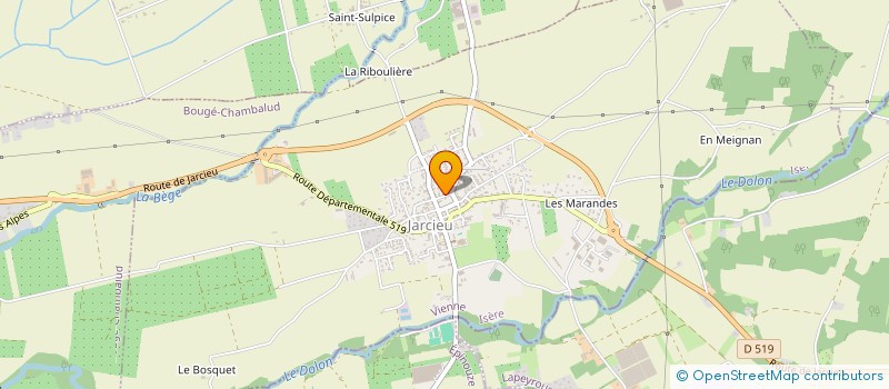 localisation de l'entreprise MONSIEUR PATRICK HERNANDEZ  JARCIEU