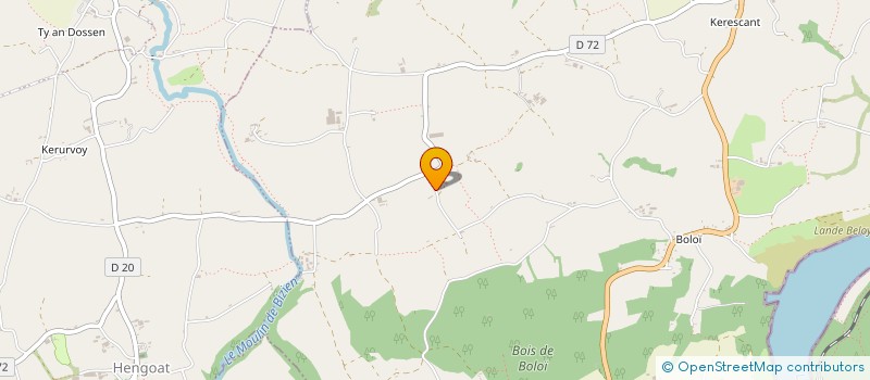 localisation de l'entreprise MONSIEUR PATRICK HERVE à PLEUDANIEL