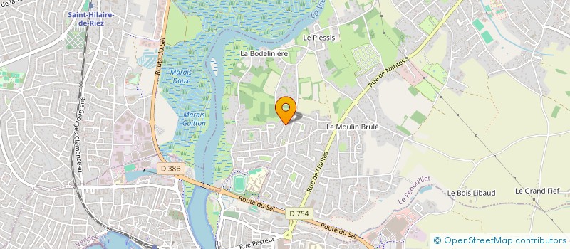 localisation de l'entreprise MONSIEUR PATRICK HERVOUET  GIVRAND