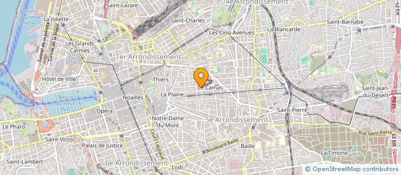 localisation de l'entreprise MONSIEUR PATRICK HINCKER à MARSEILLE