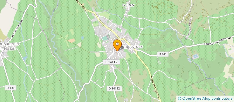localisation de l'entreprise MONSIEUR PATRICK HIPPERT à MONTPEYROUX