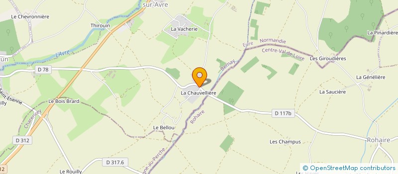 localisation de l'entreprise MONSIEUR PATRICK HIS à ARMENTIERES-SUR-AVRE