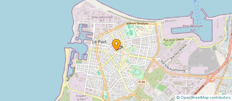 localisation de l'entreprise MONSIEUR PATRICK HOARAU  LE PORT