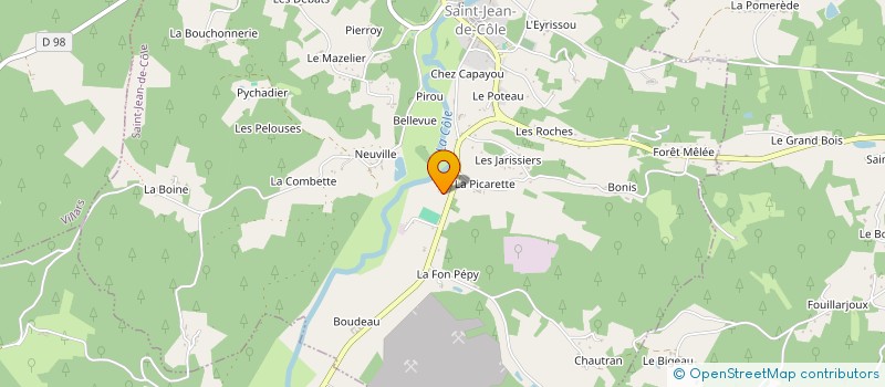 localisation de l'entreprise MONSIEUR PATRICK HOLMBERG  THIVIERS