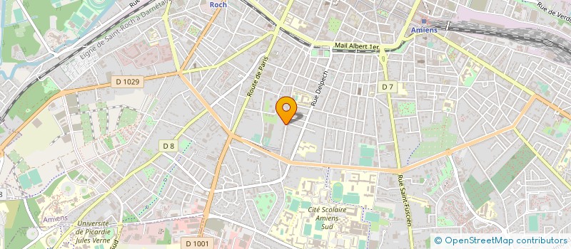 localisation de l'entreprise MONSIEUR PATRICK HONORE à AMIENS