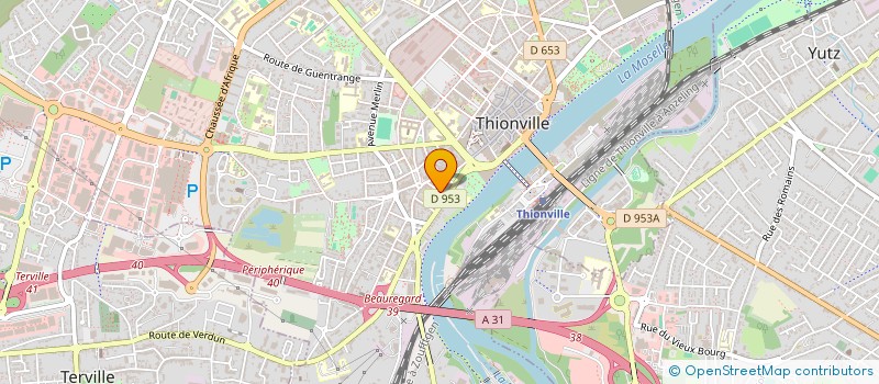 localisation de l'entreprise MONSIEUR PATRICK HORNET à THIONVILLE