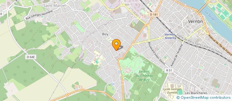 localisation de l'entreprise MONSIEUR PATRICK HOUCKE  GUJAN-MESTRAS