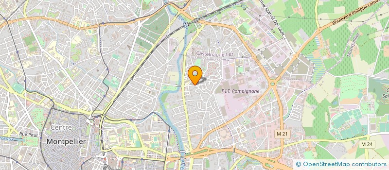 localisation de l'entreprise MONSIEUR PATRICK HUET à MONTPELLIER
