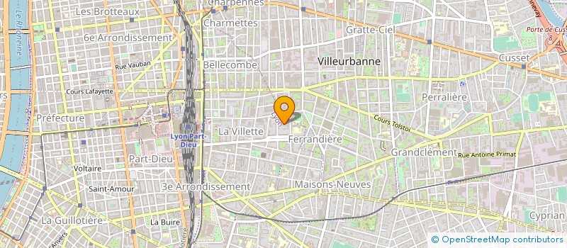 localisation de l'entreprise MONSIEUR PATRICK HUGUET à LYON