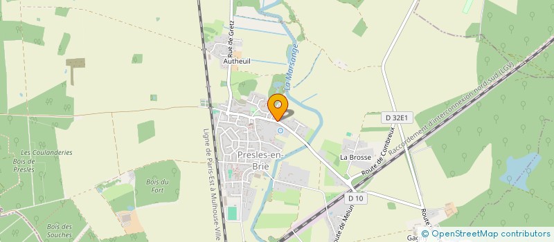 localisation de l'entreprise MONSIEUR PATRICK HULOT  PRESLES-EN-BRIE