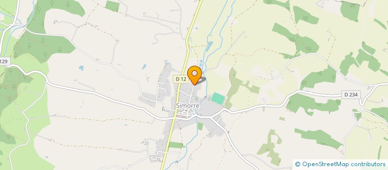 localisation de l'entreprise MONSIEUR PATRICK HUYSMAN  SIMORRE