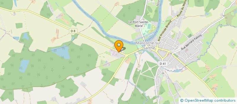 localisation de l'entreprise MONSIEUR PATRICK HYVON à MALICORNE-SUR-SARTHE